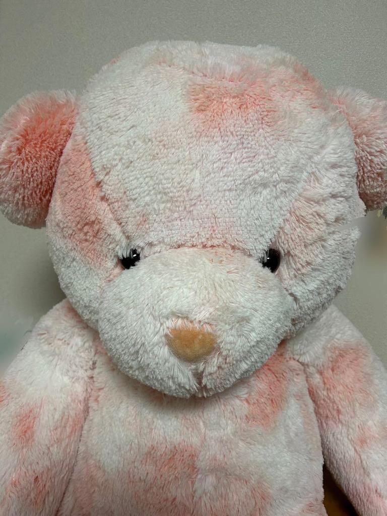 [USED] Extra large pink teddy bear plush toy