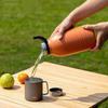 TYESO 1.5/1.9L Sports Thermos Cup Stainless Steel Insulated Mug with Portable Carry Ring Large Capacity Outdoor Travel Ice Mug