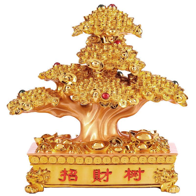 Fate Tree Money Tree Opening Gift Room Wealth Attraction Decoration Artwork Shop Office Decoration