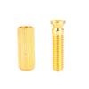 2 Pcs 8mm   Electric Guitar Tremolo Bridge Studs &  s for   (Gold)