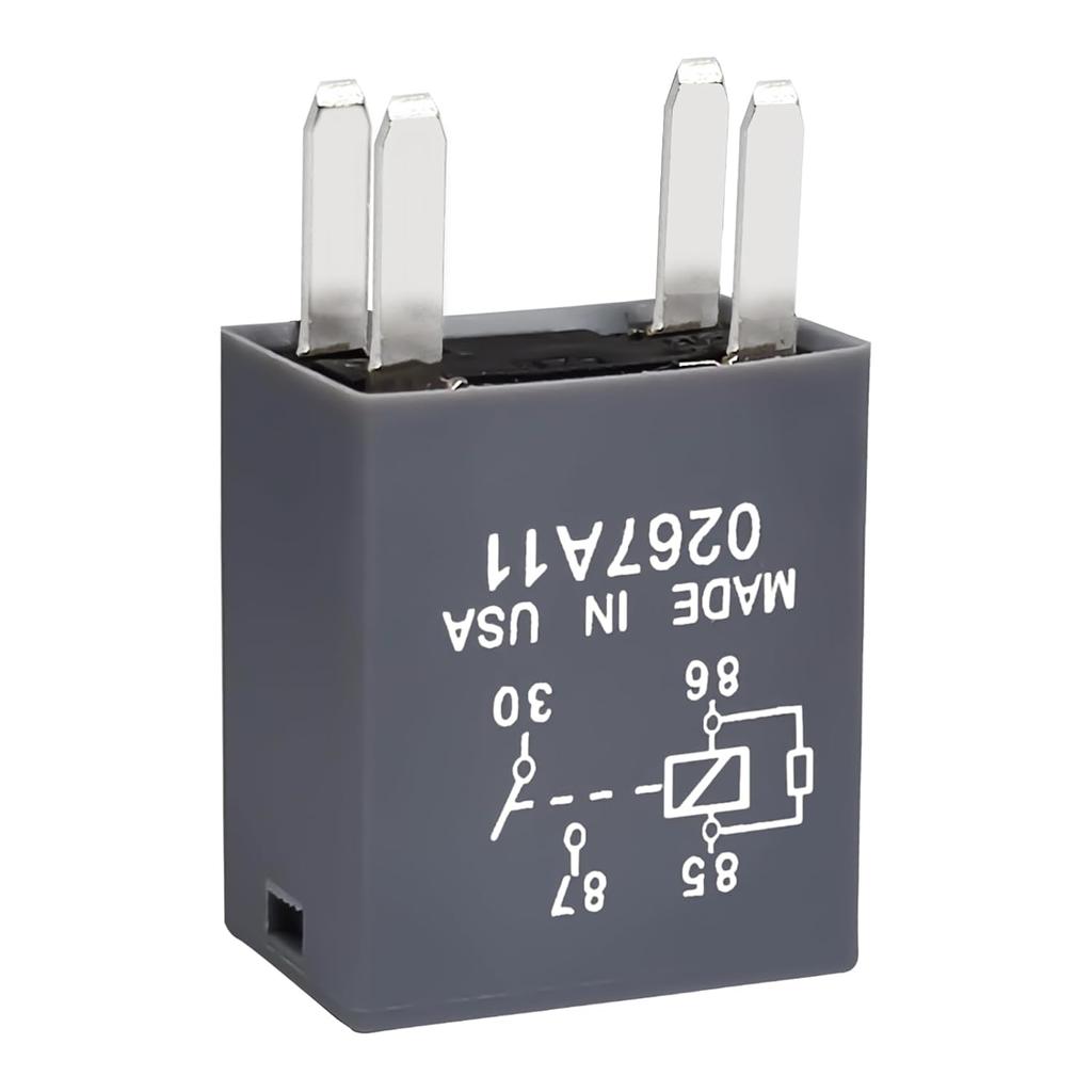 Relay 12088567 8567 (Pack of 2), High-Performance Automotive Relay 12088567 Compatible for Buick Cadillac Chevrolet GMC Pontiac Ecm Flashers Strater