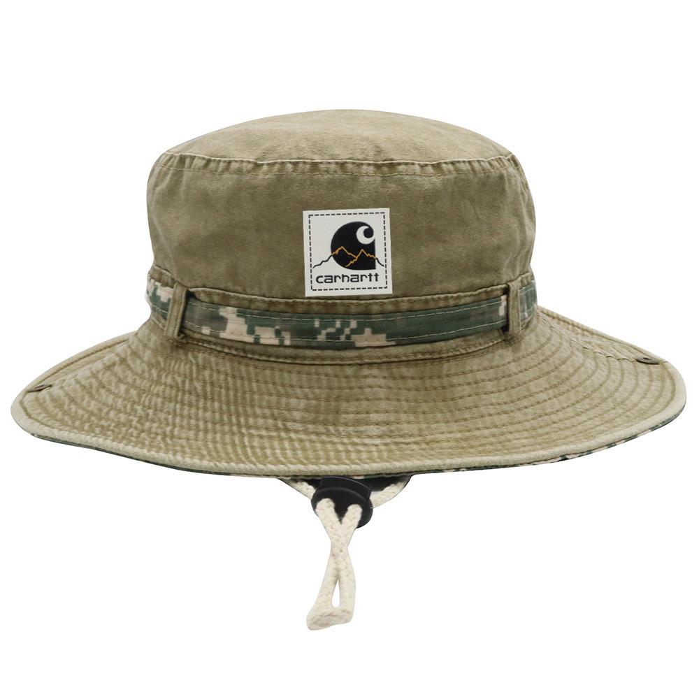Cappello da Pescatore Uomo Donna Protezione Solare Estiva in Cotone con Ampia Visiera Pieghevole e Rete per Escursioni di Pesca Estive