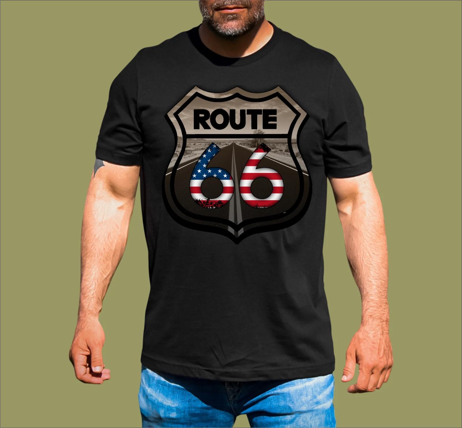ROUTE 66 HIGHWAY T-SHIRT L