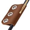 Pen Holder Clip For Journal PU Leather Loose-leafs Notebook Pen Clip Pencil Loop Holder For Home School Pen Fixed Clamp