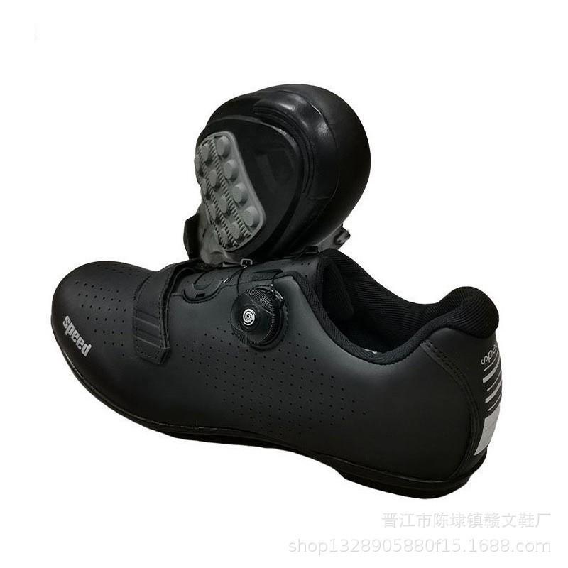 Unisex Cycling Shoes With Cleat Lock System Road Mountain Bike Breathable Lightweight Men Women