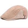 HT3128 Men Women Berets Mesh Cap Summer Sun Hat Vintage Flat Caps for Men Artist Painter Beret Hat Retro Male Female Beret Caps