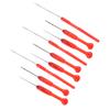 3Sets Stainless Steel Fishing Crochet Drill Hook Stringer Needles Combo Fishermen Fishing Tool