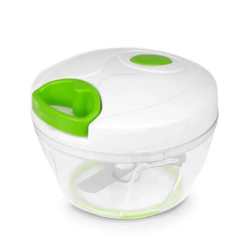 Multi-function Hand Held Vegetable Shredder Slicer Cutter Powerful Manual Pulling Food Chopper Cutting Various Foods Nuts Pesto