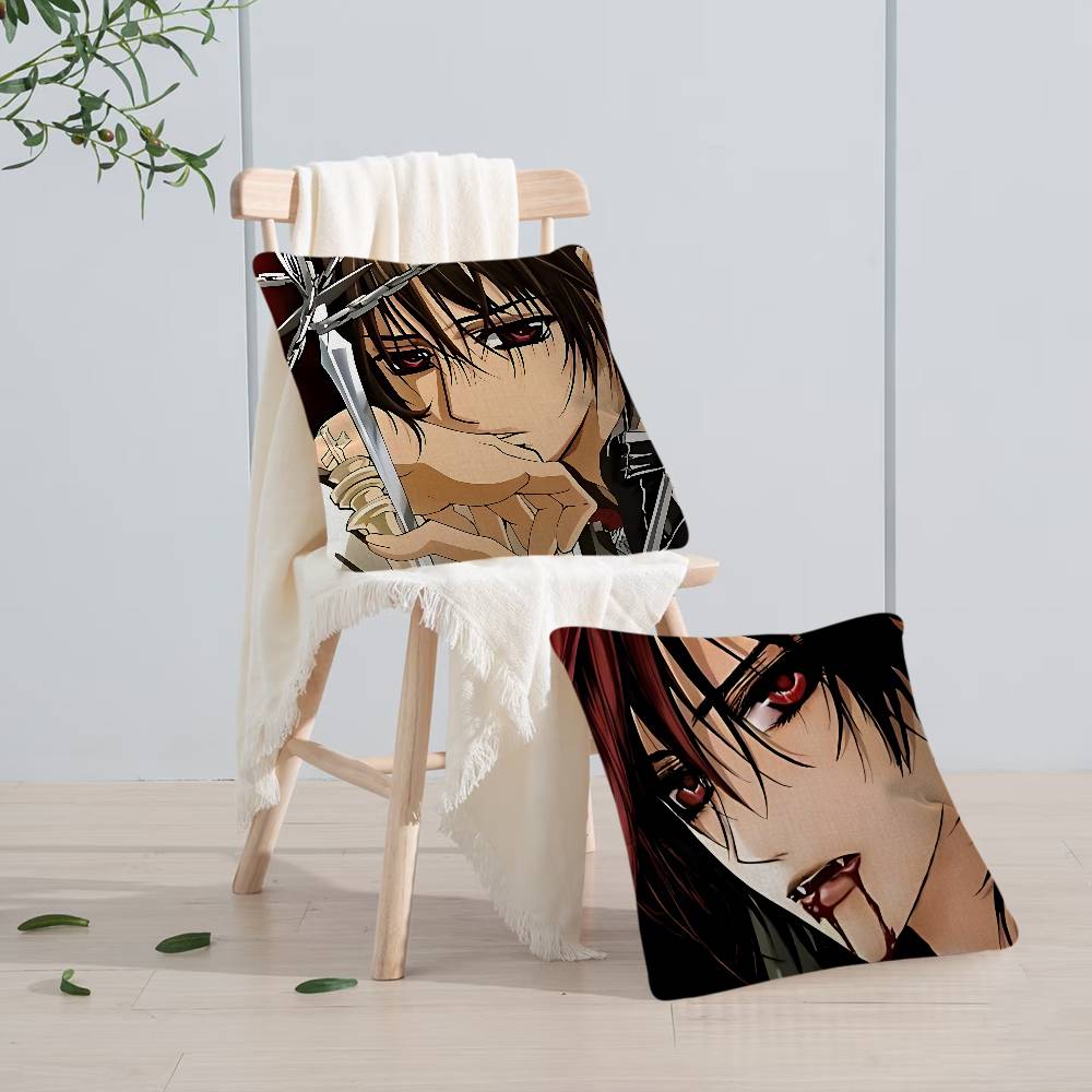 K-Kaname Kuran Personalized Picture Text Home Decorative Pillows Household Gifts 45x45cm