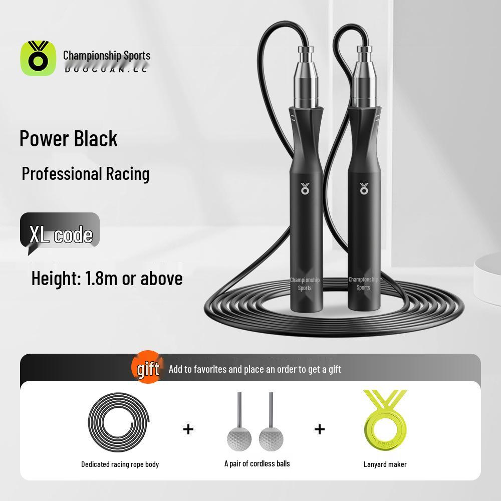 Weighted Speed Jump Rope for Adult Fitness, Fat Burning, and Competition