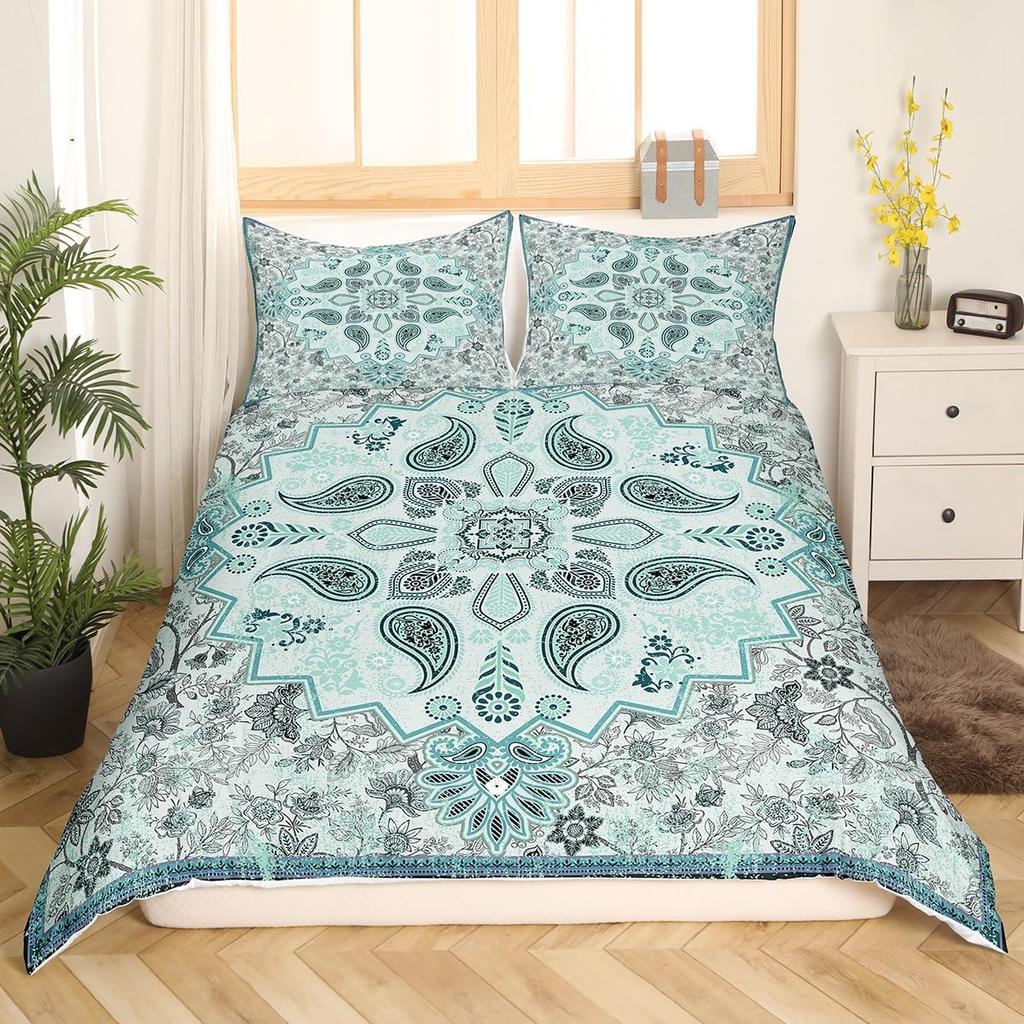 Comforter Boho Exotic S For Teens Adults Queen King Size Lightweight S Retro Bohemian Bedding Sets Bedroom Decor