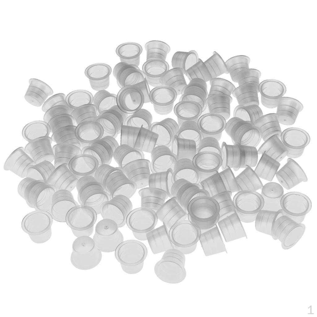 

Pack of 100 Plastic Grommets Nipples Part Supplies Wire 2cm