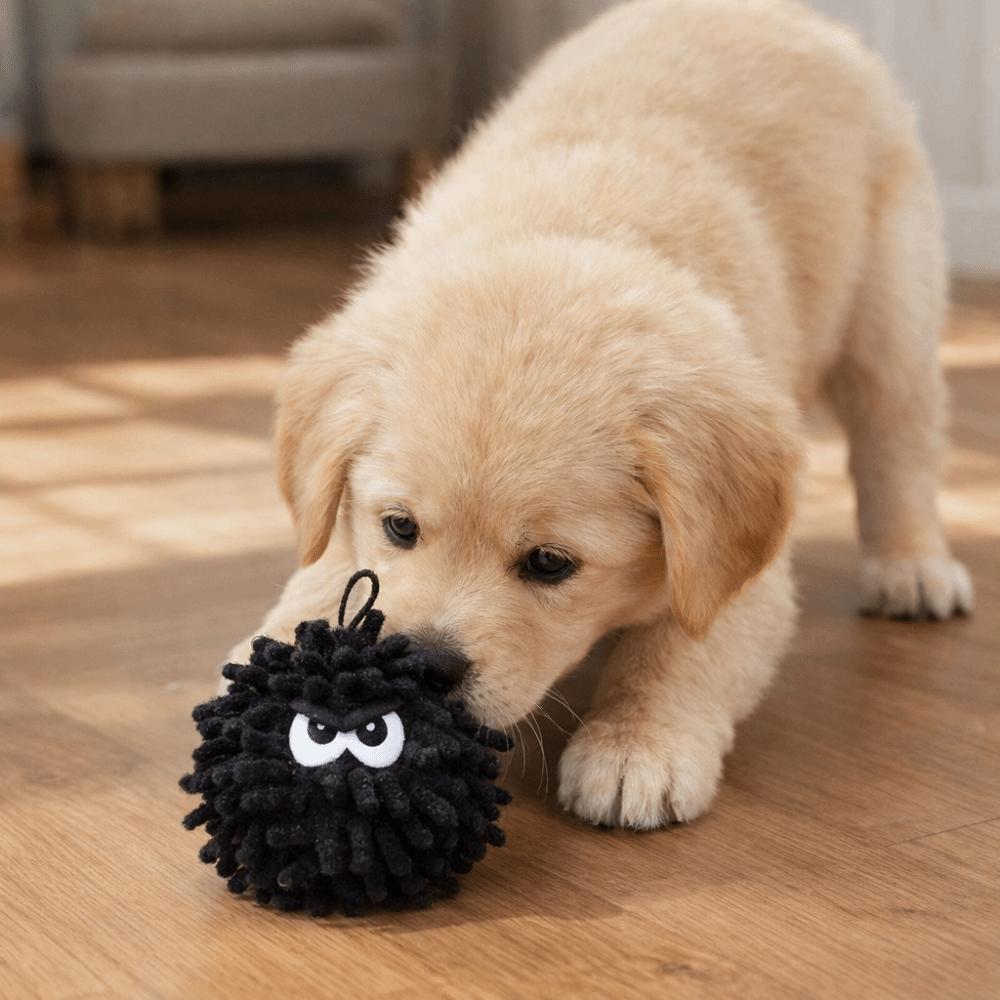 Bite-Resistant Pet Mop Ball Toys Glowing Pet Interactive Toys Teeth Grinding Toys Indoor Play