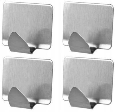 Niko Chrome Self-adhesive Hook 4 Pcs.