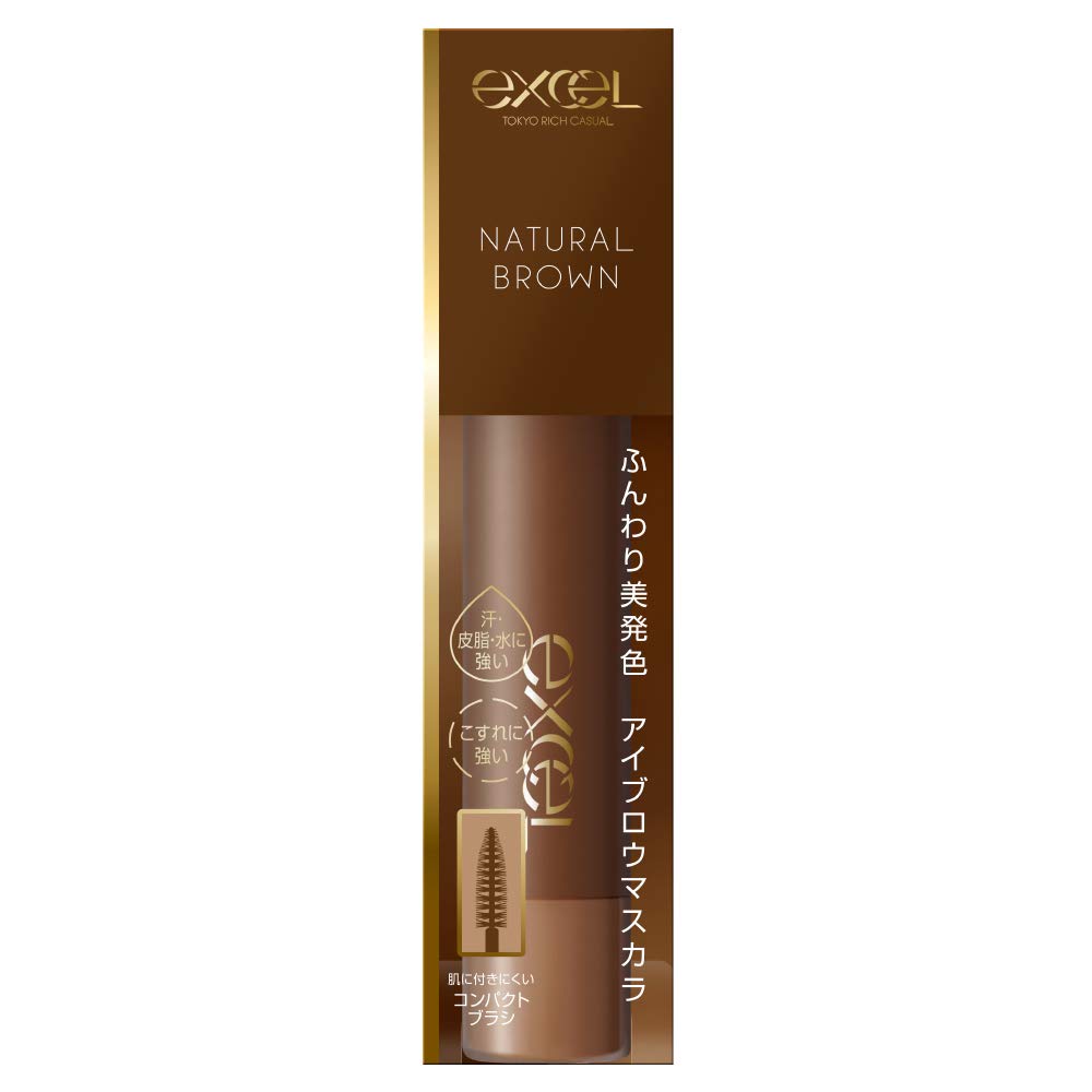 

excel Color on Eyebrow CO01 Тушь для бровей (Натуральный коричневый)
