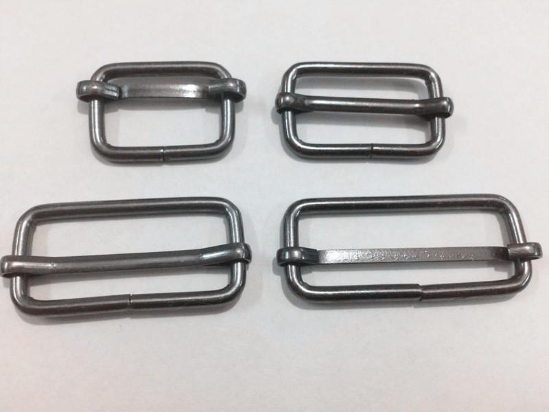 5 szt. Metalowa klamra do torby z suwakiem Regulowany kwadratowy pierścień klamry