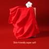 Hengyuanxiang Men's Red Underwear and Sock Set for Lucky Year