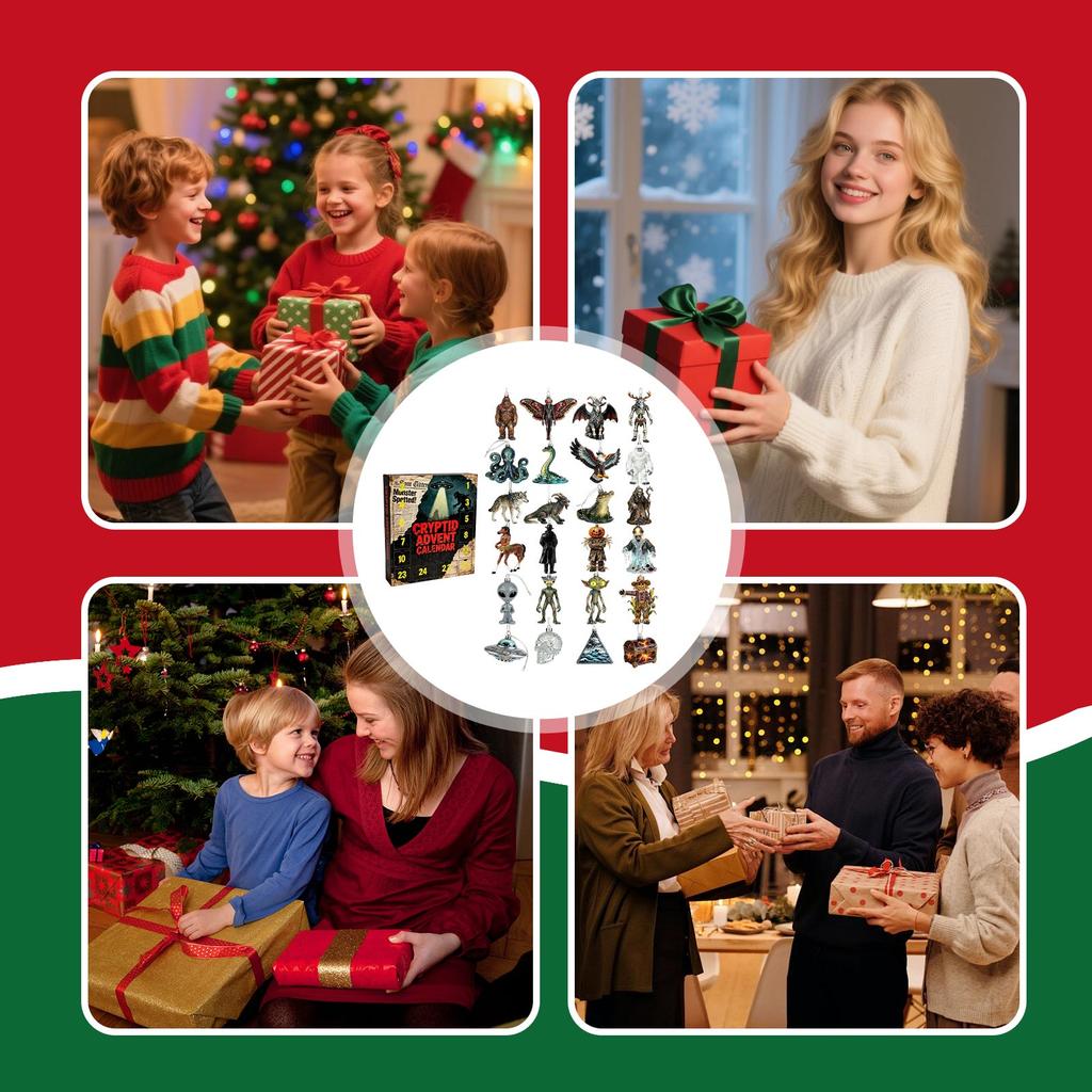 Exquisite Calendar Stone Blinds Box Halloween Children's Gift