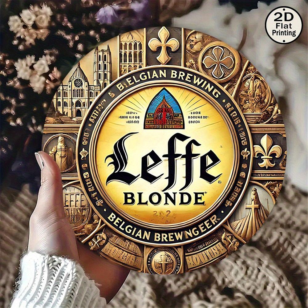 Segno in Latta Metallico Birra Decorazione Murale 20x30cm