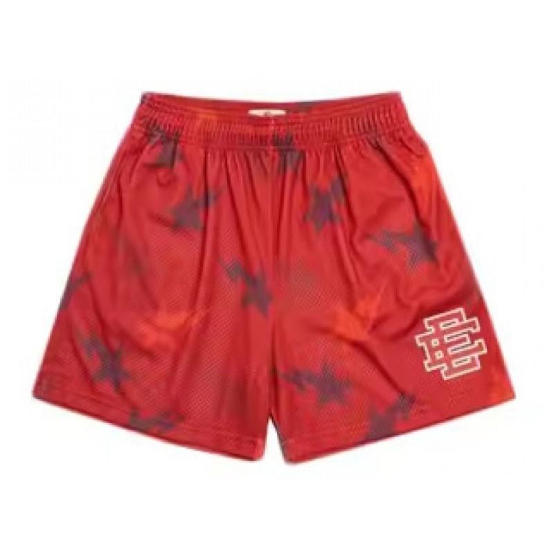 Eric Emanuel EE Herren Mesh Fitnessshorts Atmungsaktiv Jogging Training Lässige Sportbekleidung