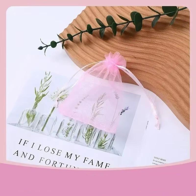 100pcs 7x9cm String Makeup Bag Colorful Drawstring Bag Jewelry Packaging Bags Wedding Gift Storage Drawstring Pouches