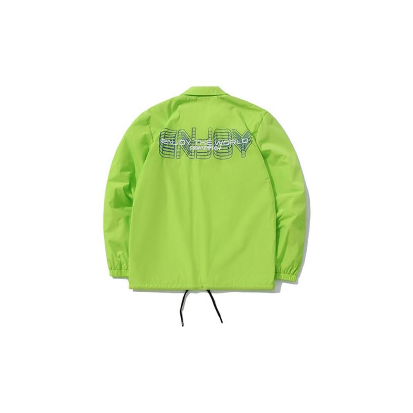 Li Ning CF Series Coach Jacket Unisex Jacket Green AJDQ181-3