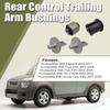 Priprilod Rear Control Trailing Arm Bushings,Compatible With Honda Civic 2001-2005,CR-V 2002-2006,Element 2003-2011# 52370-S5A-030 52364-S5A-004