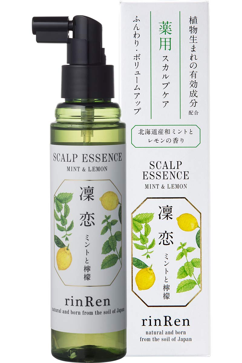 

RinRen Remedial Scalp Essence Mint & Lemon 120ml [Quasi-drug] 120ml (x 1)