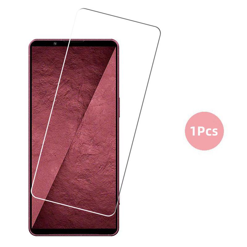 Full Clear Glass For Sony Xperia 1 VIII Tempered Glass Screen Protector HD Protective Phone Film For Sony Xperia 1 VIII