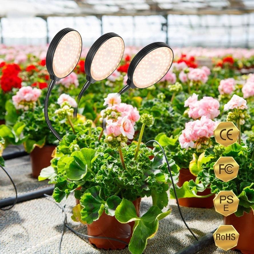 RnnTuu LED Grow Light USB Phyto Lamp Full Spectrum With Control Phytolamp For Plants Seedlings Flower Home Tent Grow Box