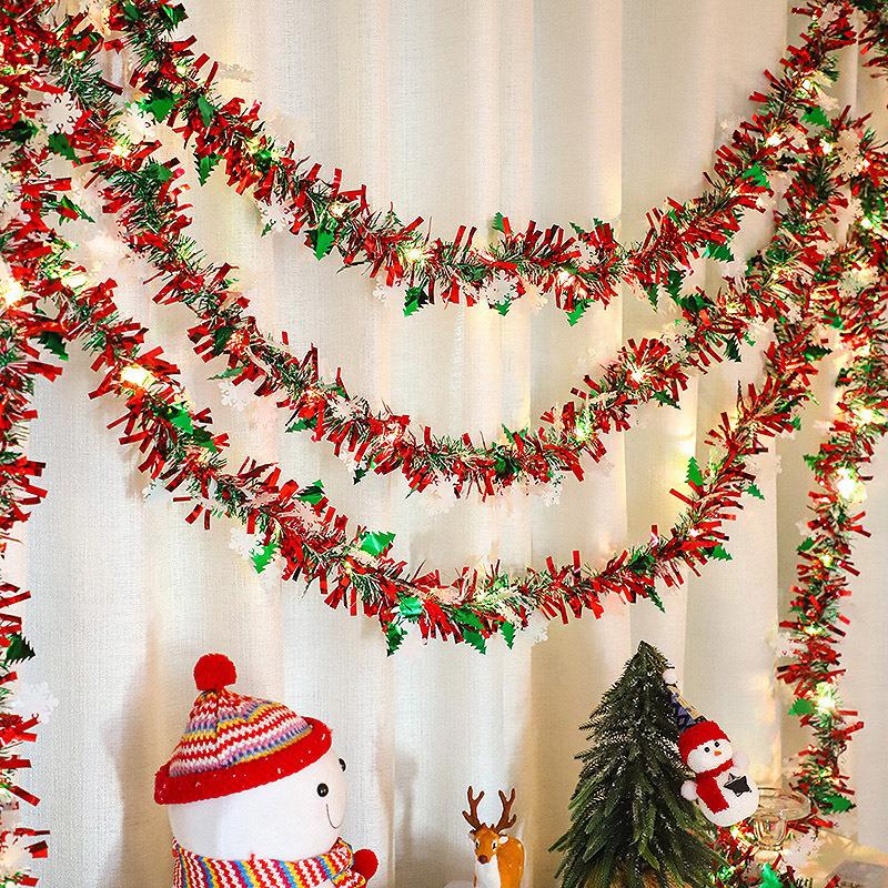 2M/3M Christmas String Lights Christmas Tree Santa Claus Decoration Lights Living Room Christmas Party Atmosphere Lights String