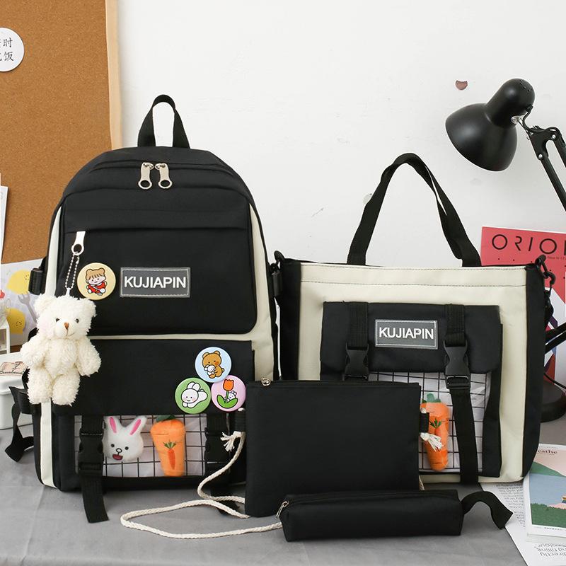 

TS JYL laptop bag,Backpack Travel Large Junior High Bag Korean Fresh 2025 New Student OneSize