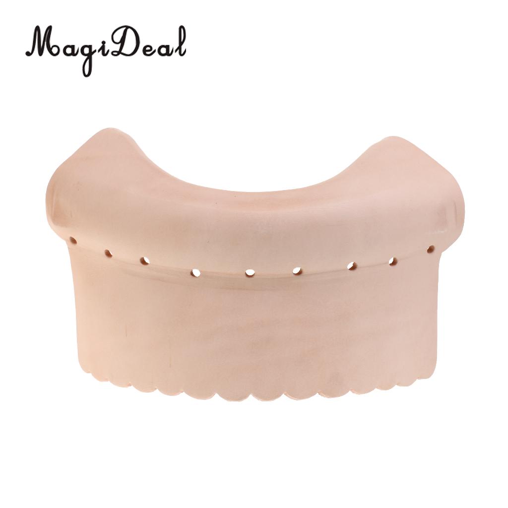 MagiDeal Professional 6Pcs Cow Leather Snooker or Pool Billiards Table Pocket Leather Small / Large Pool Table Accessory Hot