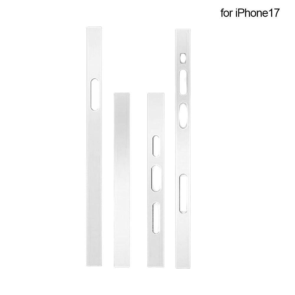 1Set Side Frame Hydrogel Film For iPhone 17 Pro Max Frame Phone Border Film for iPhone17pro Anti-scratch Sticker