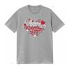 Happy Valentine S Day Red Heart For S 2024 T Shirt Vintage Washed Breathable Stretched Homme Stylish Top For Everyday Wear