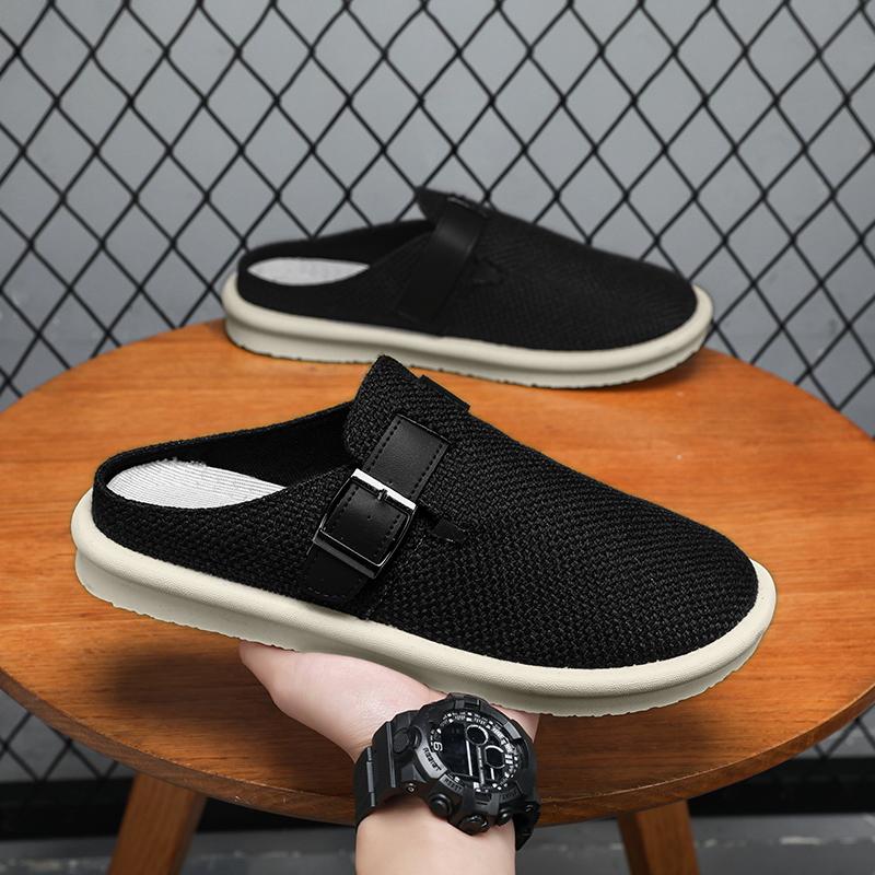 Fashion Summer Mens Slippers Casual Outdoor Shoes Breathable Sneakers Walking Hiking Slides Luxury Designer Fashion House Loafers