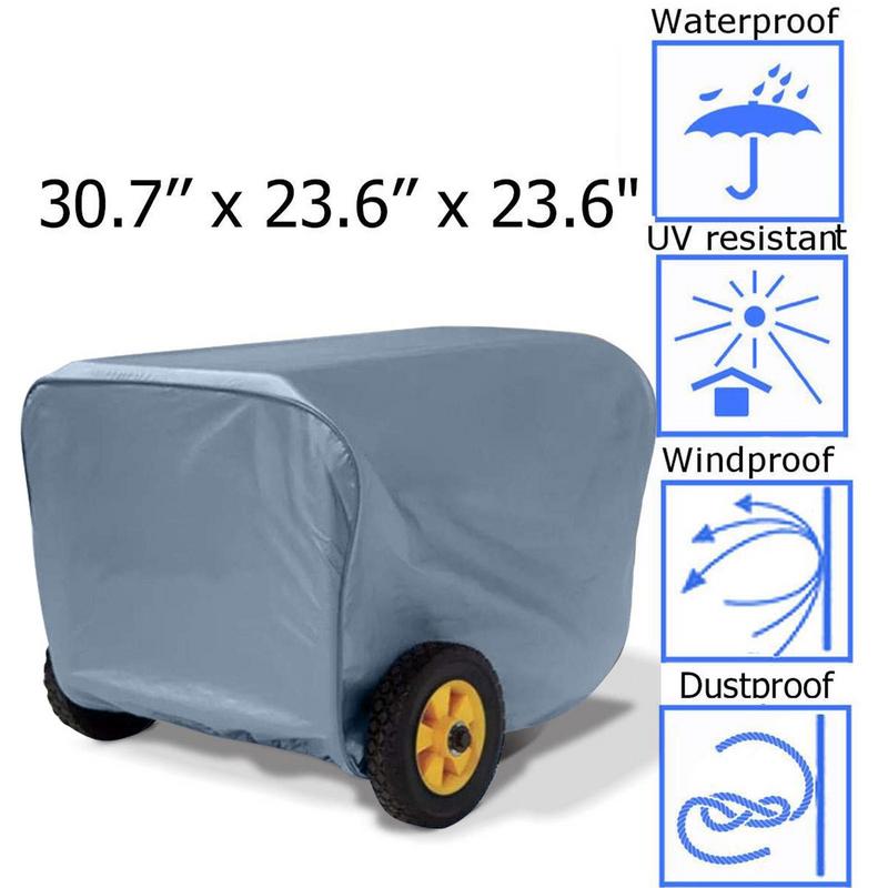 Generator Cover Windproof Protective Cover For Outdoor Waterproof And Dustproof Oxford Cloth Universal Multifunctional Cover