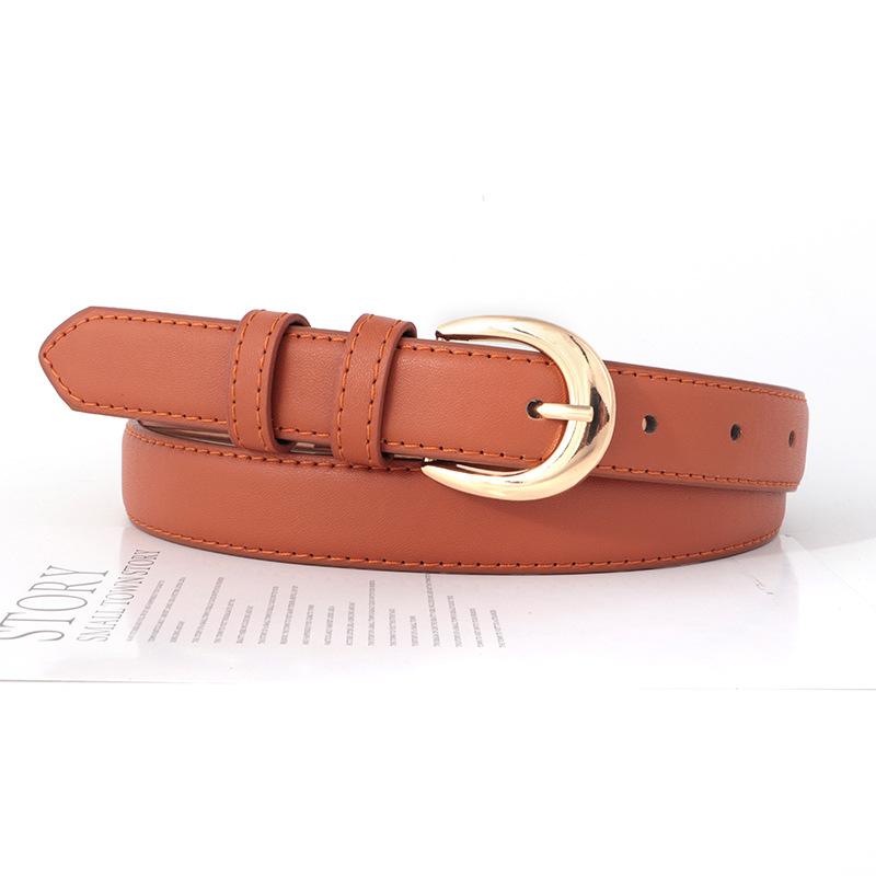 

Belt Womens Waist With Durable Pu Material And Metal Buckle For Style Everyday верблюд