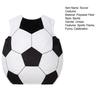 Soccer Outfits for Kids Adults, Funny Soccer Ball Costume, Football Sports Theme Clothes for Cheerleaders Halloween Cosplay