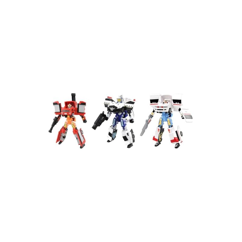 TAKARA TOMY Tomica JobLabor TJBDX Let's Start JobLabor! Police, Fire, and Ambulance DX Set Miniature Car Toy Ages 3 and Up