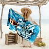 Football Messi Personalized Text Beach Towel Super Soft Microfiber Quickdry Fabric Suitable for Swimming Gym Camping Yoga Vacation