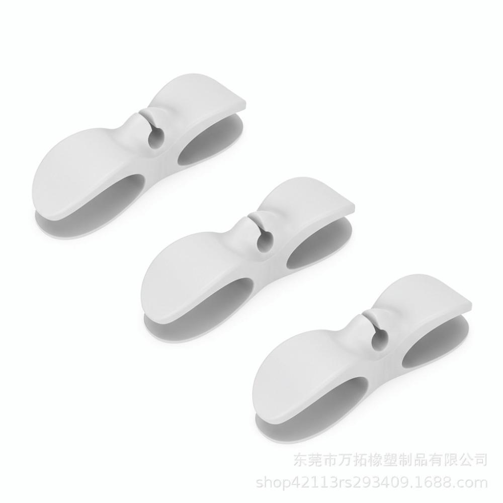 

Silicone Cord Cable Organizer Self Adhesive Plug Organizer Practical Cord Fixer Home