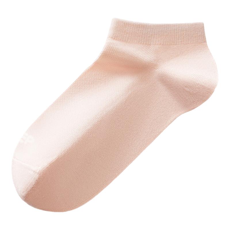 XTEP Women s Summer Breathable Short Socks (4-Pack) One Size