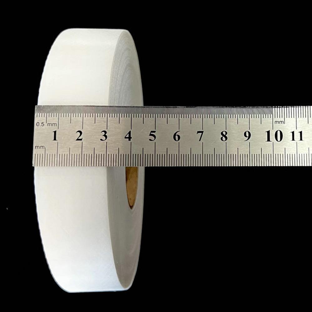 50M Hot Melt Adhesive Mesh Tape Fastener Non-woven Double Sided Clothes Ironing Hem Tapes Mesh DIY Interlining Adhesive Tape