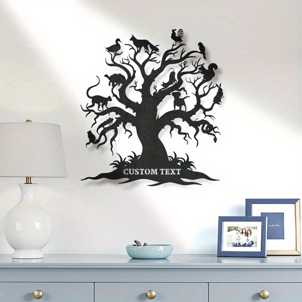 Custom Nautical Metal Sign Ship Silhouette Wall Art Vintage Home Office Decor