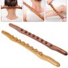 52 cm großer Guasha-Schabstab aus Holz, Massagegerät für Taille/Bauch/Beine/Hände/Rücken, Körperformungsmassagegerät