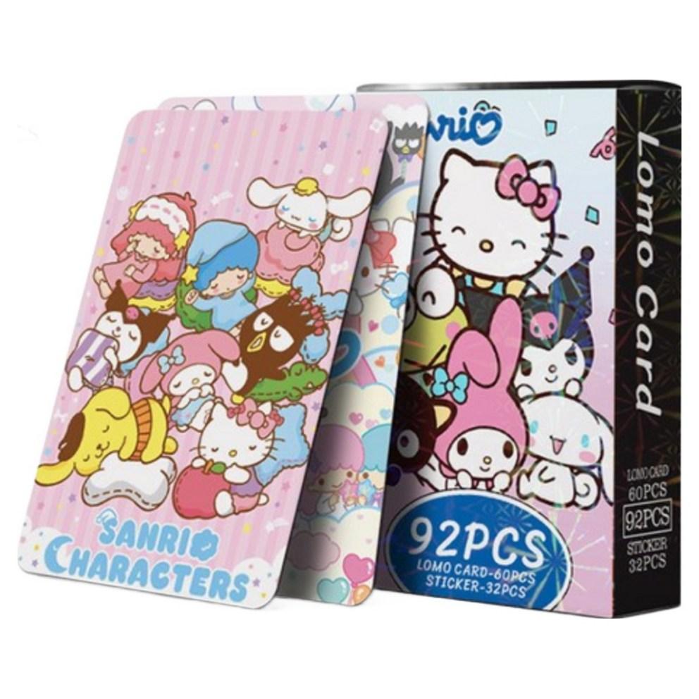 

Hagojaebi HGJB Sanrio 92 types of photocard goods character photocard stickers, Sanrio Party 1, 1 piece