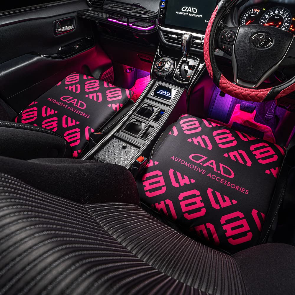 GARSON Soft Reversible Cushion Black X Pink D.A.D HA674-01-02 (1 Piece)