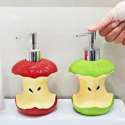 Ceramic Bottle Shower Gel Soap Dispenser Creative Hand Soap Dispenser  Household