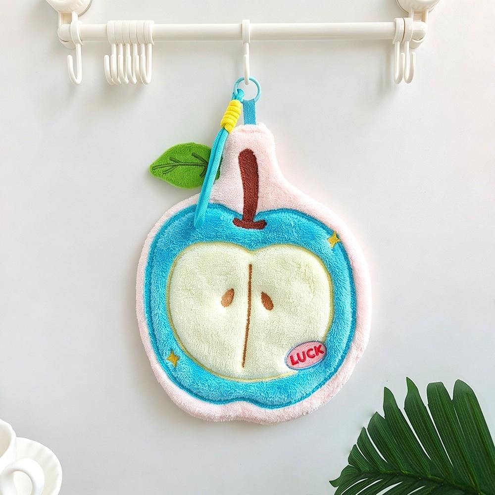 Quick-Dry Hand Towel Fruit Design Bathroom Towel New Kitchen Towel
